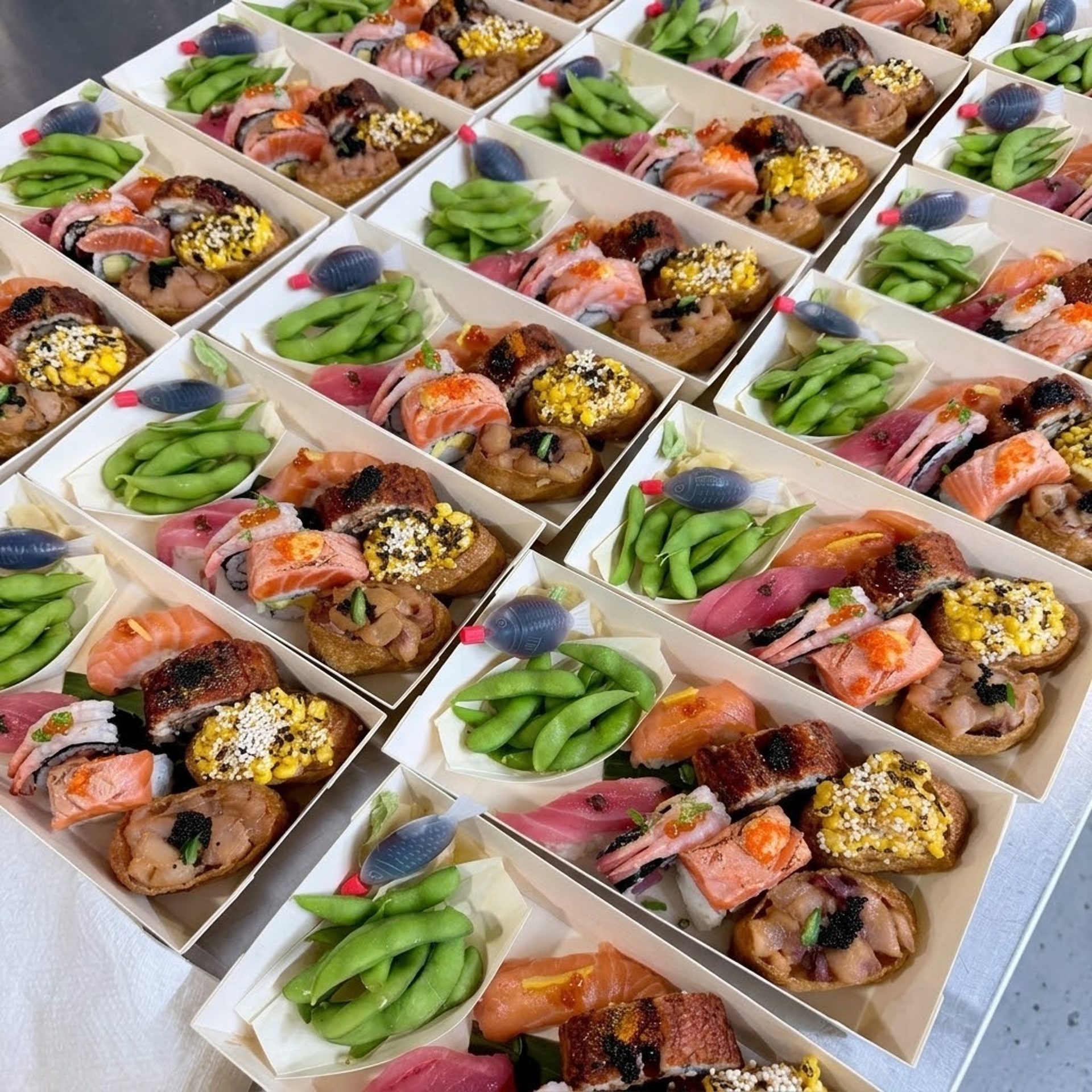 Sushi for the whole crew