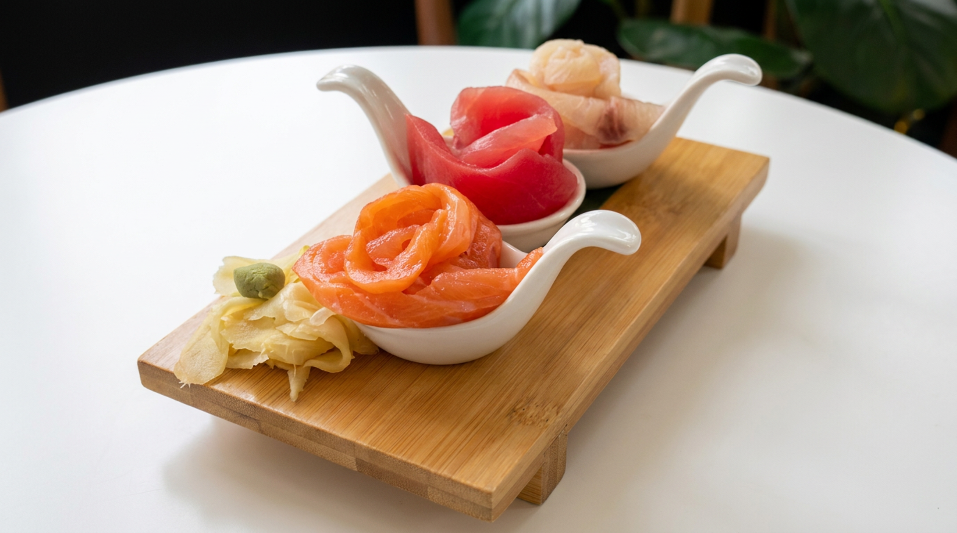 Fish sliced daily