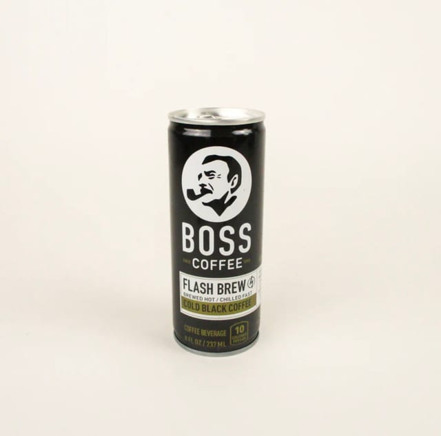 Boss coffee long black.