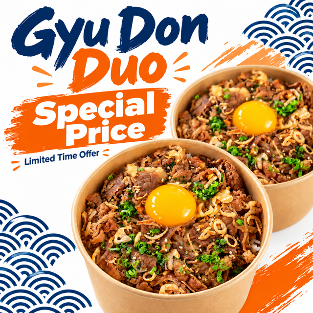 Gyu Don Duo – Special Price.