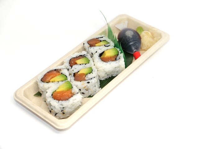 Salmon Avocado Roll (GF).