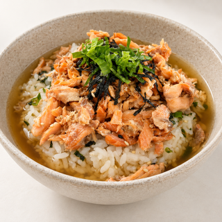 Salmon Rice Soup (Ochazuke)