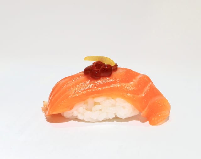 Salmon Yuzu Nigiri.