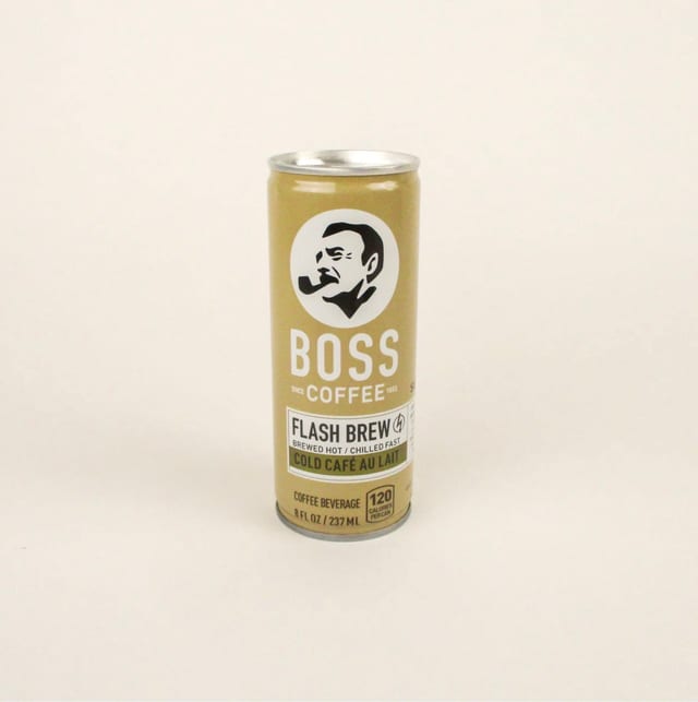 Boss coffee Au lait.