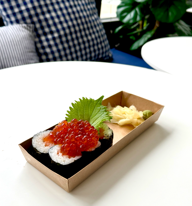 Salmon Ikura Maki.