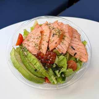 Seared Salmon Avocado Salad